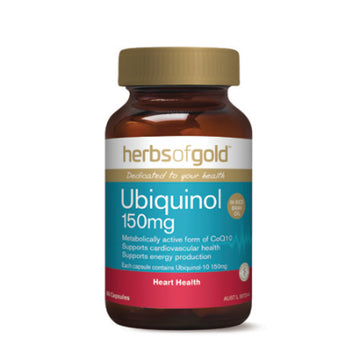 Herbs of Gold Ubiquinol 150mg 60 capsules