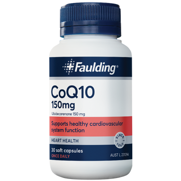 Faulding CoQ10 150mg 30 Capsules