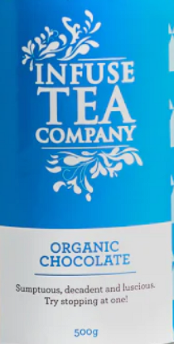 Infuse Tea Organic Drinking Chocolate Tin 500g