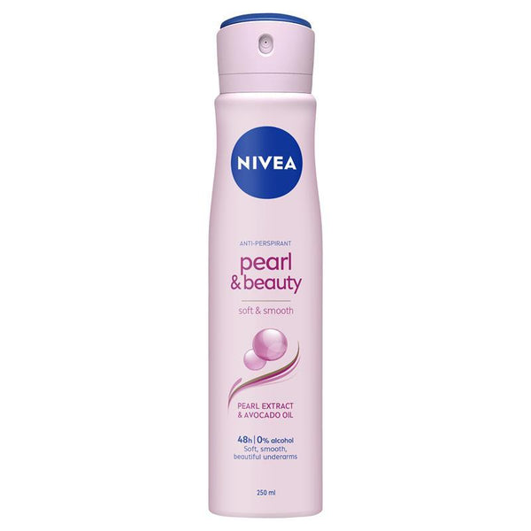 Nivea Deodorant Spray Pearl & Beauty Aerosol 250ml