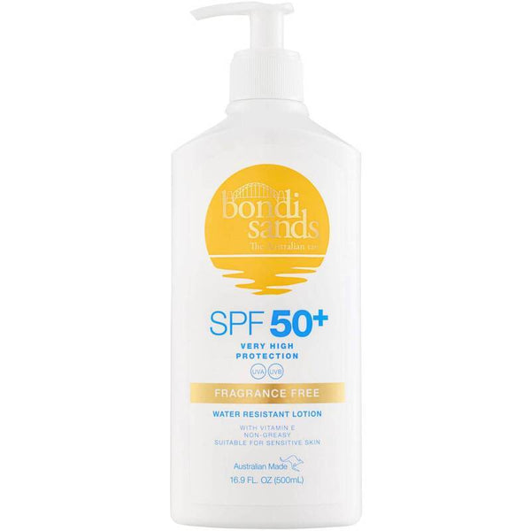 Bondi Sands SPF 50+ Fragrance Free Sunscreen Lotion 500mL