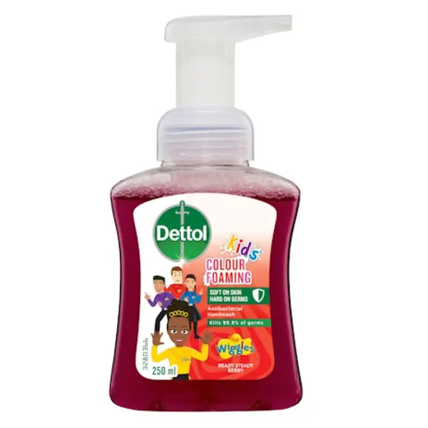 Dettol Kids The Wiggles Colour Foaming Hand Wash Berry 250mL