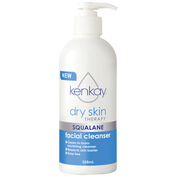 Kenkay Dry Skin Therapy Squalane Face Cleanser 325ml