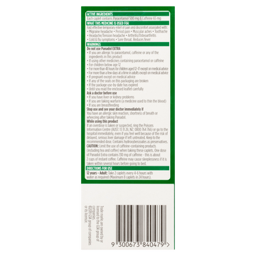 Panadol Extra Optizorb Caplets 16