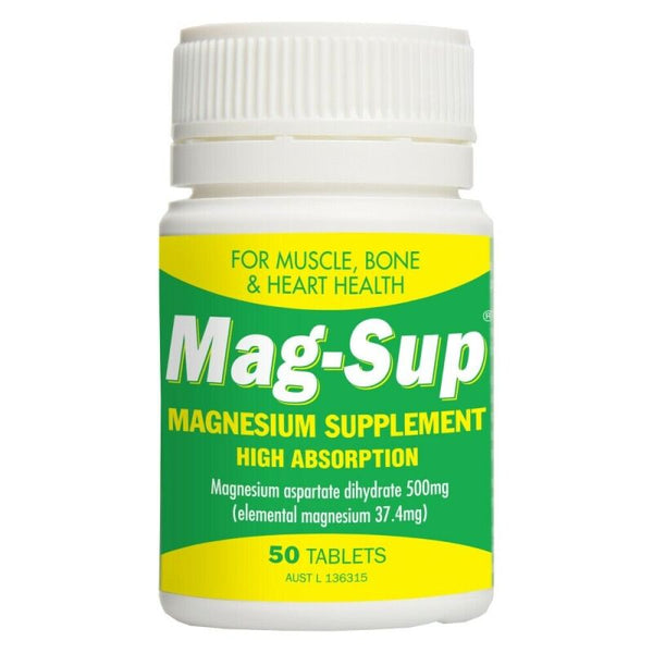 Mag-Sup 50 Tablets 500mg