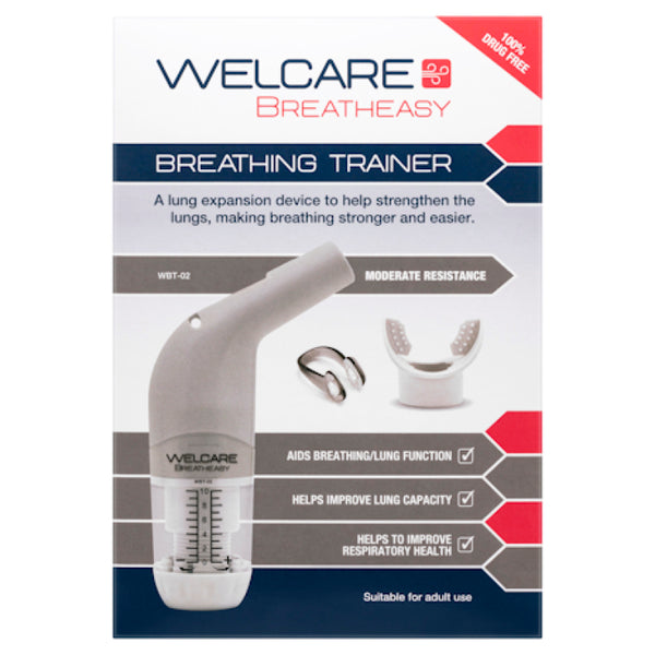 Welcare Breatheasy Breathing Trainer Moderate Resistance