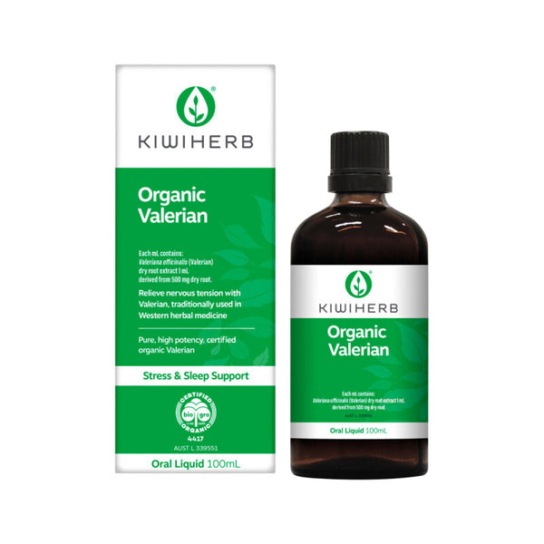 Kiwiherb Organic Valerian Oral Liquid 100ml