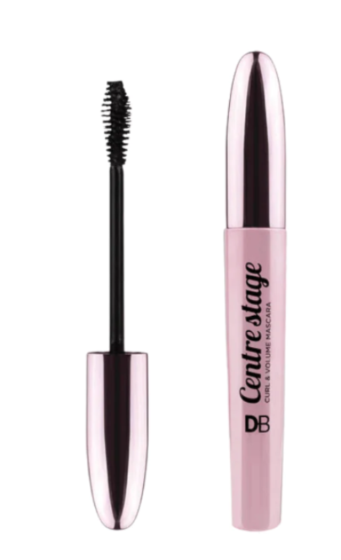 DB Cosmetics Centre Stage Curl & Volume Mascara 10mL Blackest Black