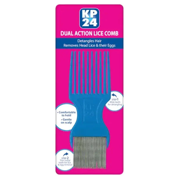 KP24 Long Tooth Head Lice/Nit Comb