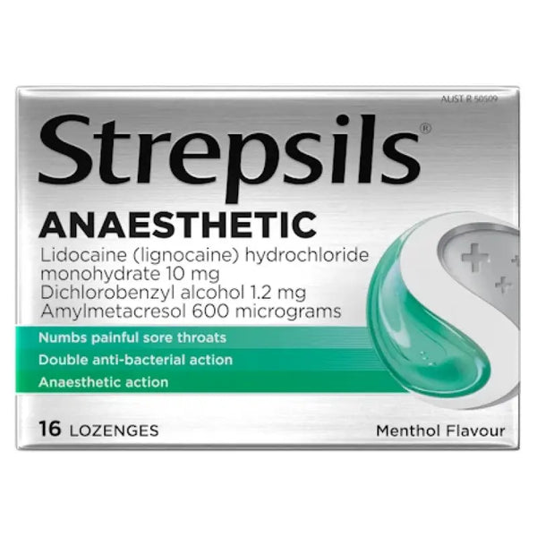 Strepsils Aneasthetic Menthol Lozenge 16s