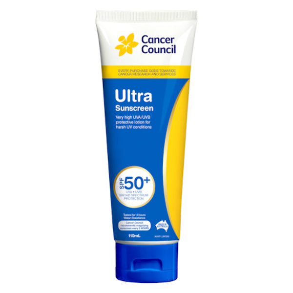 Cancer Council Ultra SPF 50+ 110mL Tube