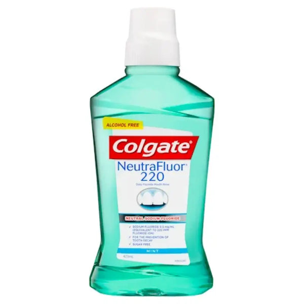 Colgate NeutraFluor 220 Daily Fluoride Mouthwash Mint 473mL