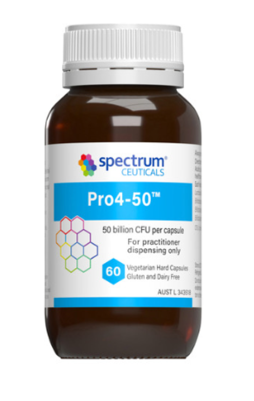 Spectrumceuticals Pro4-50 60 Capsules (Fridge Item)