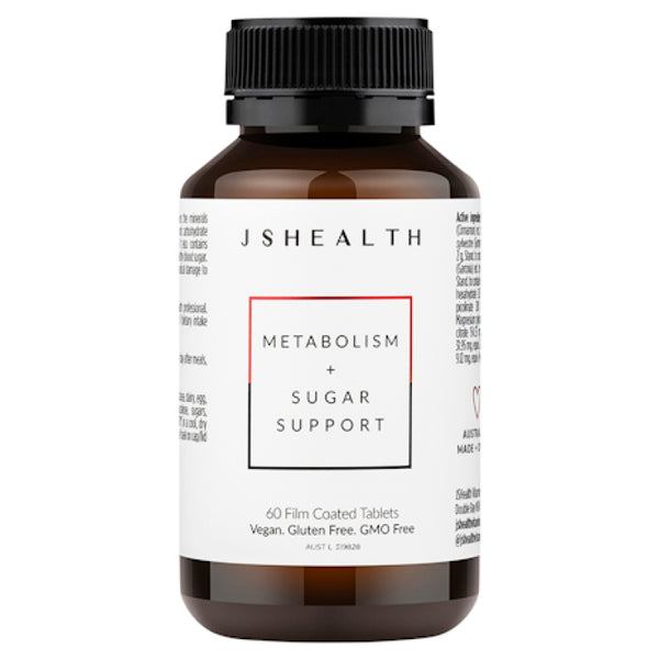 JS Health Metabolism + Sugar Support Formula 60 Tablets