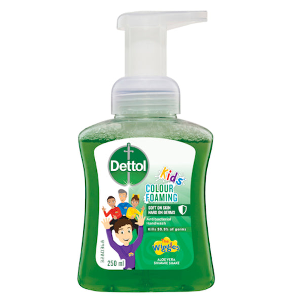 Dettol Kids The Wiggles Colour Foaming Hand Wash Aloe Vera 250mL