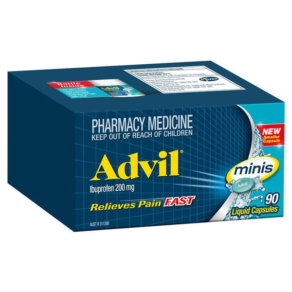 Advil Minis Liquid Caps 90