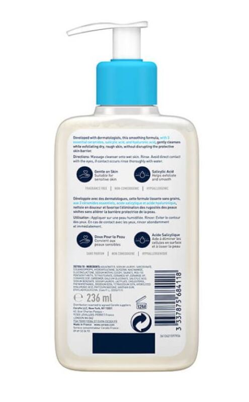 CeraVe SA Smoothing Cleanser 236ml