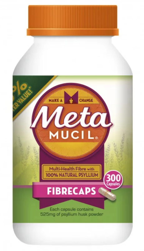 Metamucil Daily Fibre Supplement Fibre 300 Capsules