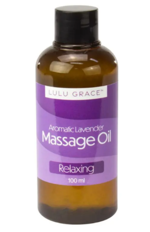 Lulu Grace Massage Oil 100ml Relaxing Aromatic Lavender