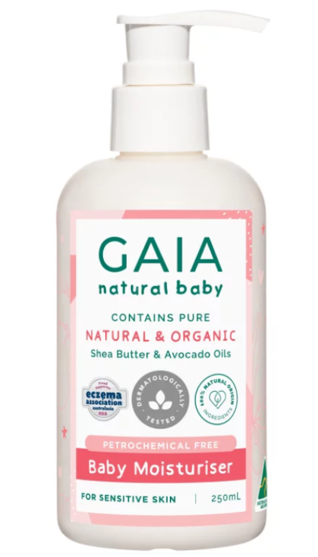 Gaia Naturals Baby Moisturiser Pump 250mL