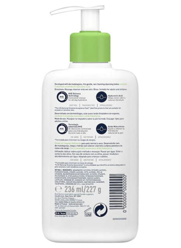 CeraVe Hydrating Cleanser For Normal to Dry Skin (With Pump) 236ml/8oz