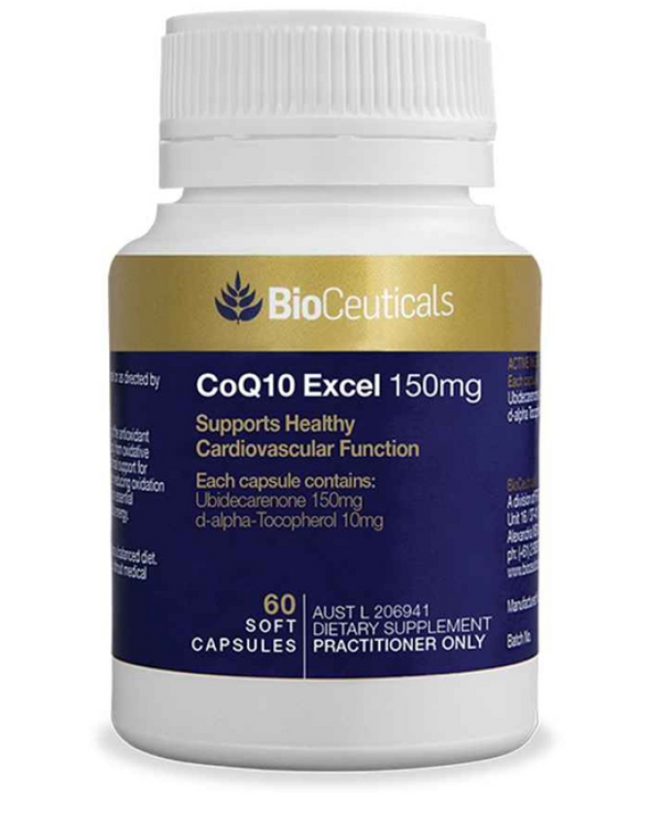 BioCeuticals CoQ10 Excel 150mg 60 Capsules