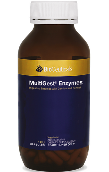 BioCeuticals Multigest Enzyme Capsules 180