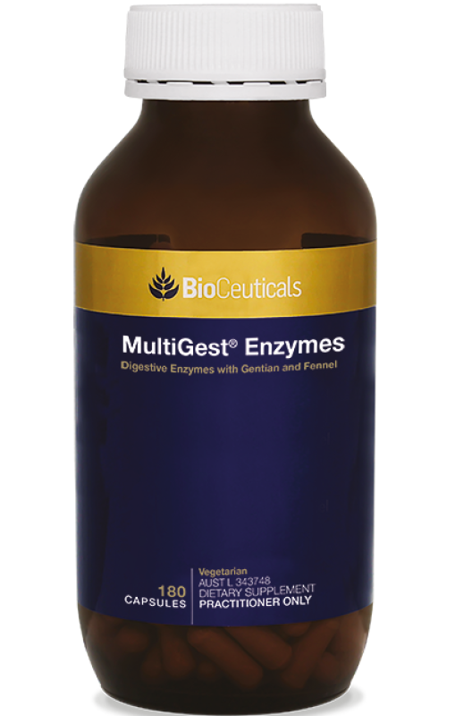 BioCeuticals Multigest Enzyme Capsules 180