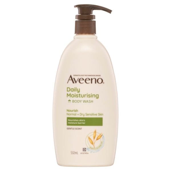 Aveeno Daily Moisturising Light Fragrance Body Wash 532ml