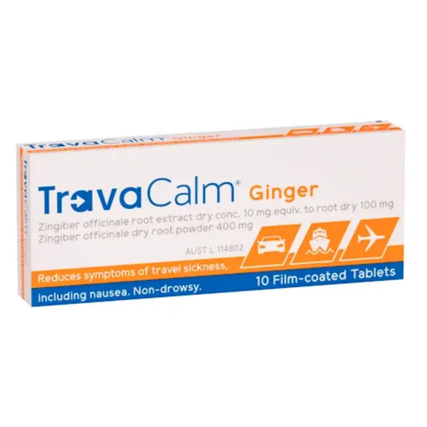 Travacalm Natural Tablets 10