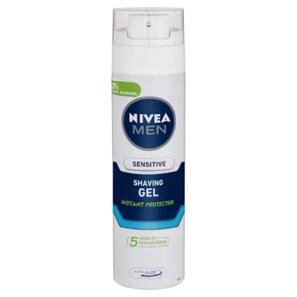 Nivea for Men Sensitive Shaving Gel Instant Protection 200ml