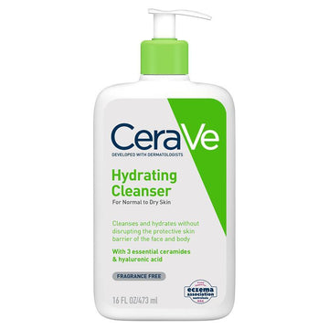 CeraVe Hydrating Cleanser For Normal to Dry Skin 473ml/16oz