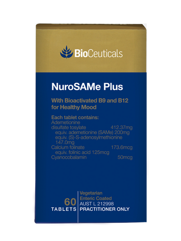 BioCeuticals NuroSAMe Plus 60 Tablets