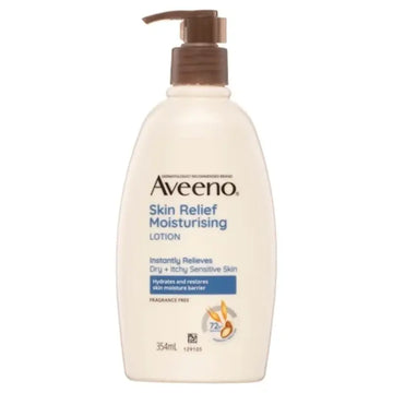 Aveeno Skin Relief Moisturising Fragrance Free Body Lotion 354ml