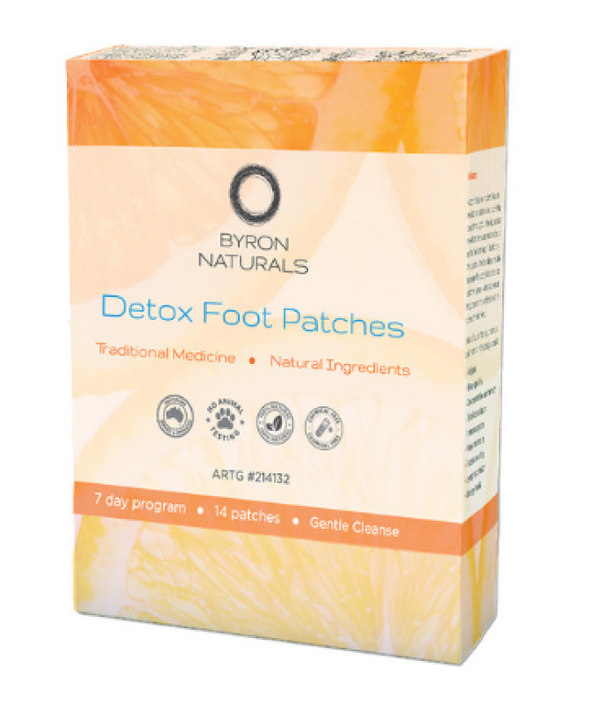 Byron Naturals Detox Foot Patches (7 Day Program) x 14 Patches (7 Pairs)