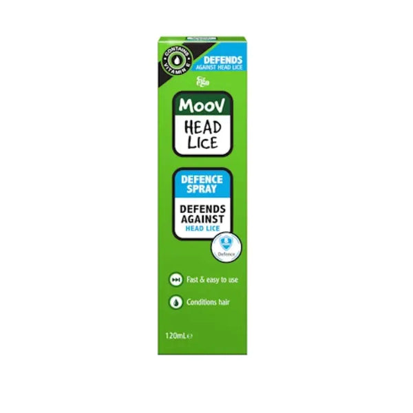 Moov Head Lice Defence Spray 120mL