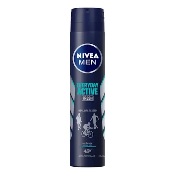 Nivea for Men Everyday Active Fresh 48H Aerosol Deodorant 250ml