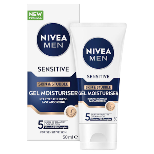 Nivea for Men Sensitive Skin & Stubble Gel Moisturiser