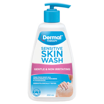 Dermal Therapy Sensitive Skin Wash 250mL