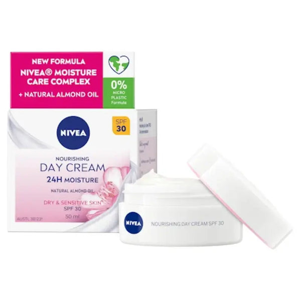 Nivea Daily Essential SPF30+ Sensitive Day Cream 50ml