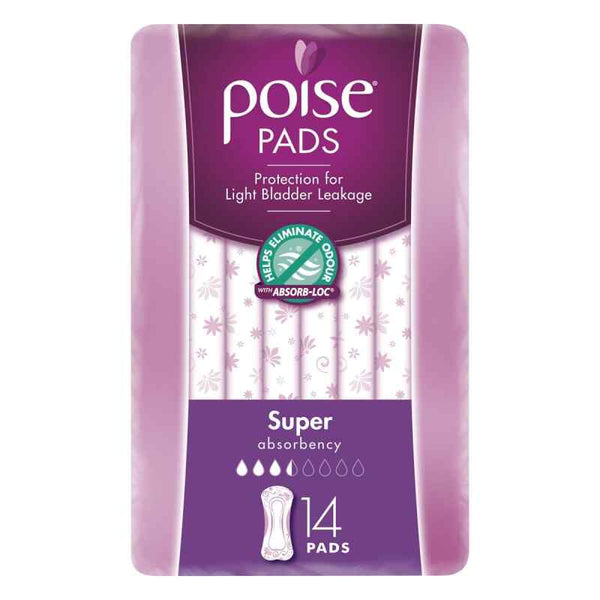 Poise Pad Super 14 Pack