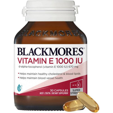 Blackmores Vitamin E 1000Iu 30 Capsules