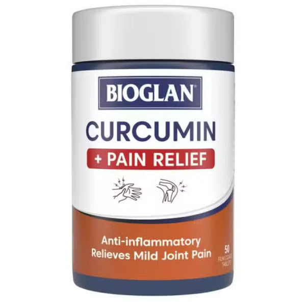 Bioglan Curcumin Plus Pain Relief 50 Tablets