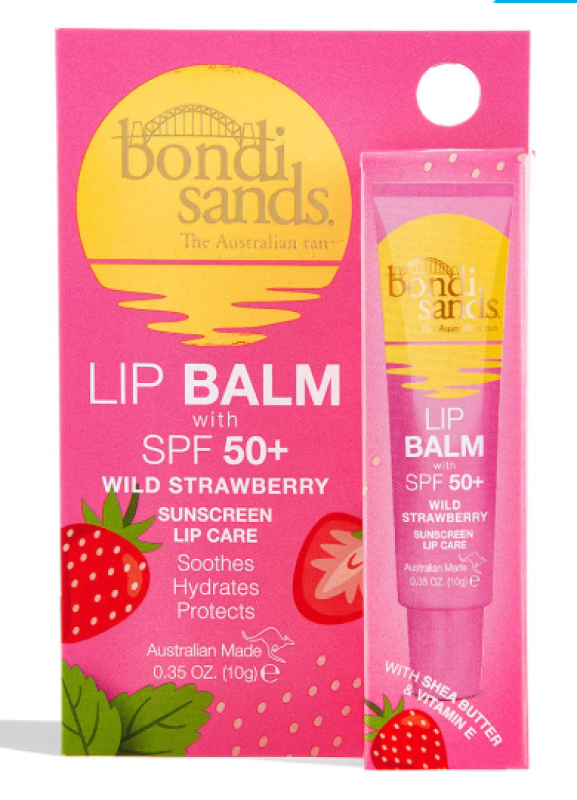 Bondi Sands SPF50+ Lip Balm Wild Strawberry 10g