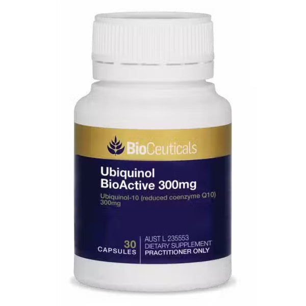 BioCeuticals Ubiquinol BioActive 300mg 30 Caps