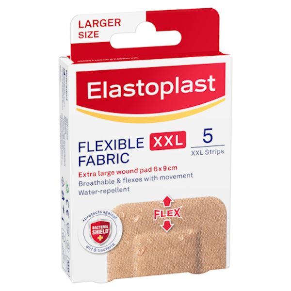 Elastoplast Flexible Fabric Strips XXL 5 Pack