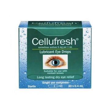 Cellufresh Eye Drops 5mg/ml 30 pack (0.4 mL)