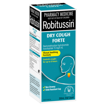 Robitussin Dry Cough Forte 200mL
