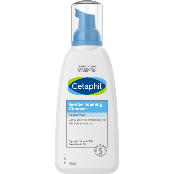 Cetaphil Face Gentle Foaming Cleanser 236mL