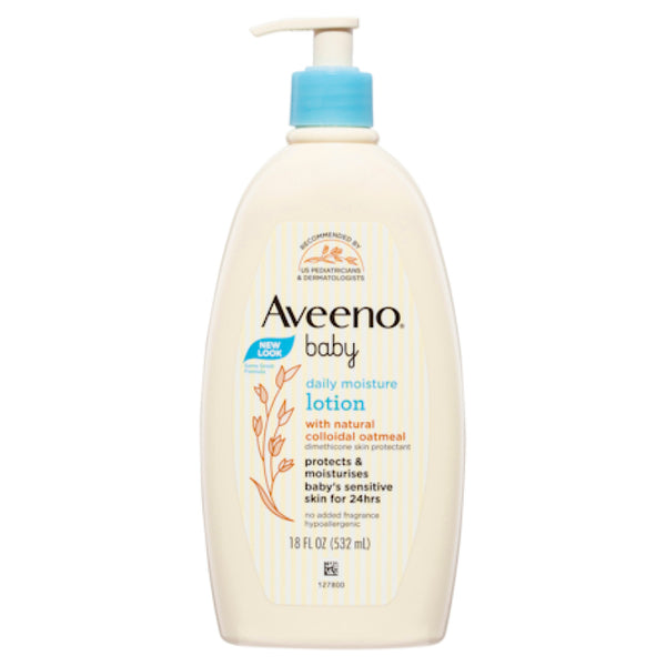 Aveeno Baby Daily Moisturising Fragrance Free Lotion 532mL